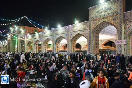 تحویل سال 1402 در حرم مطهر رضوی