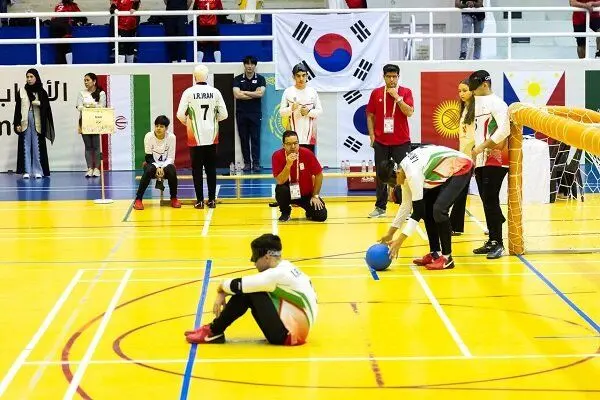 گلبال پسران در بازیهای پاراآسیایی جوانان به مدال برنز رسیدند