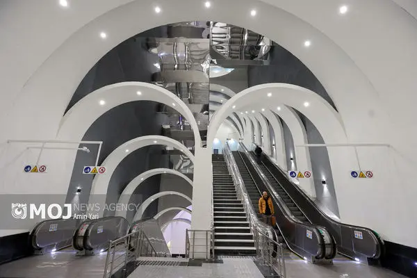 مراسم افتتاح ایستگاه مترو مریم مقدس (س)