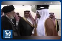 لحظه ورود رئیسی به عربستان و استقبال از وی در فرودگاه + فیلم