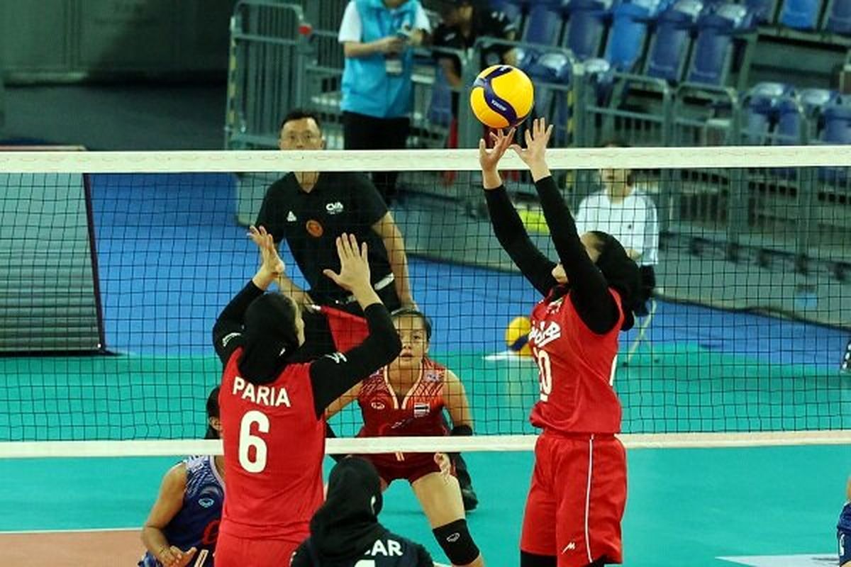 دختران والیبال ایران دومین شکست در قهرمانی آسیا - چین را تجربه کردند