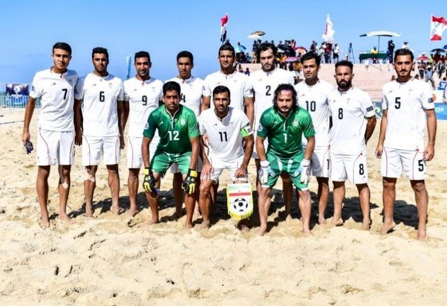ایران در رده پنجم فوتبال ساحلی دنیا