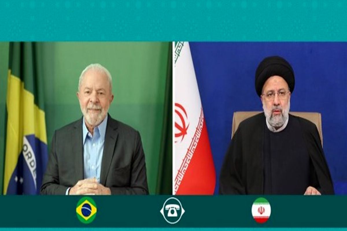 روسای‌جمهور ایران و برزیل با یکدیگر  گفت‌وگوی تلفنی کردند