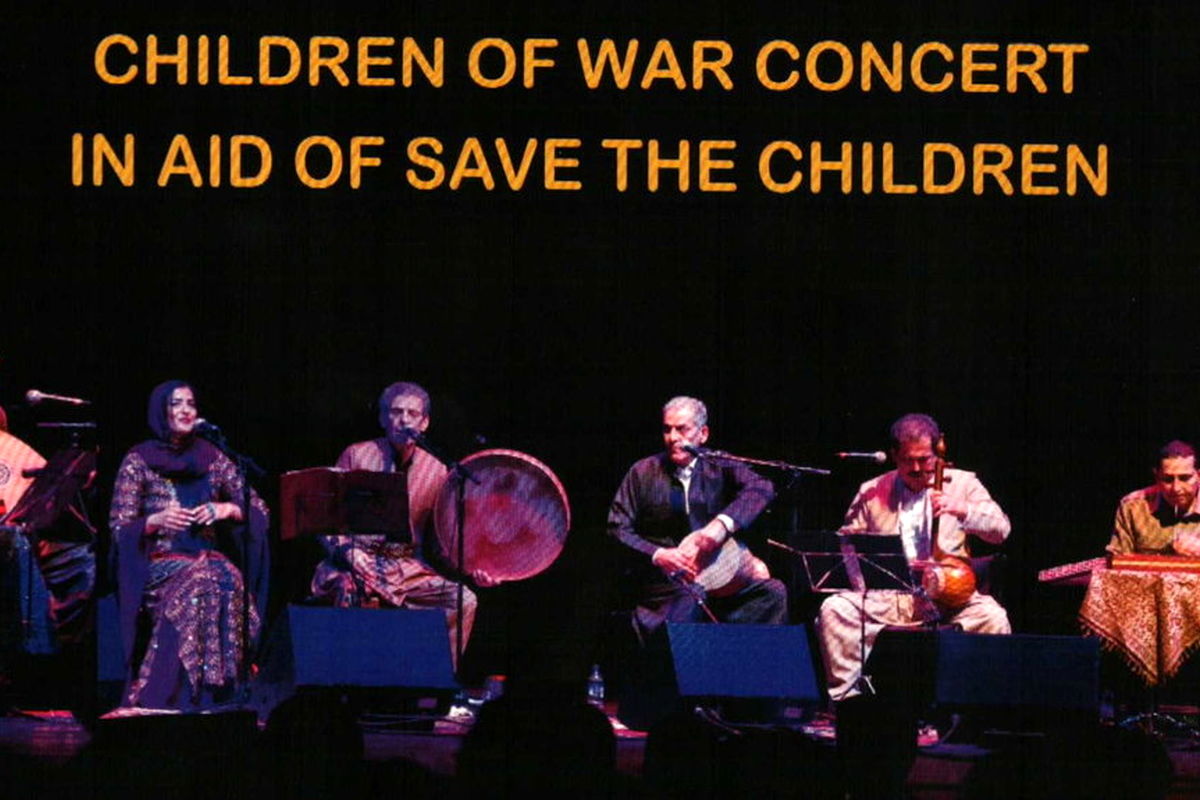 کنسرت کامکارها به نفع کودکان آواره سوری