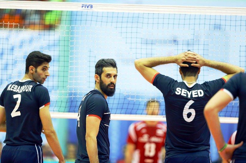 بلندقامتان والیبال ایران شانس صعود به مرحله نهایی را از دست دادند