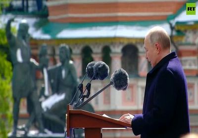 میدان سرخ مسکو شاهد رژه «روز پیروزی» بود