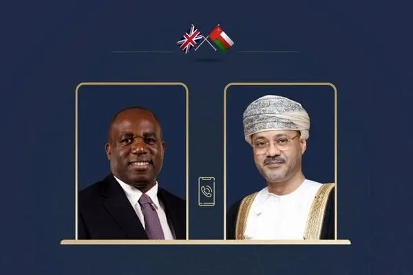 وزرای خارجه عمان و انگلیس درباره ایران گفتگو کردند