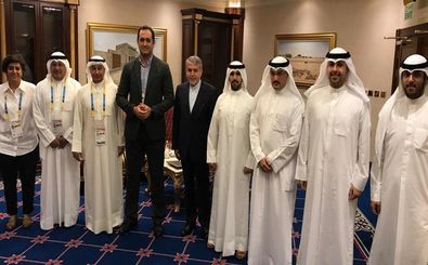 دیدار صالحی‌ امیری با رئیس کمیته المپیک کویت