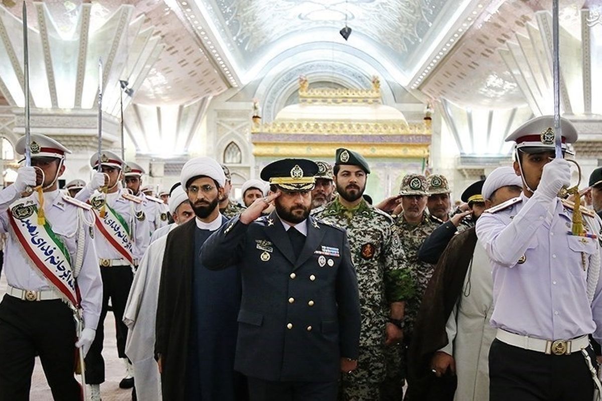فرماندهان و کارکنان پدافند هوایی با آرمان‌های امام راحل تجدید میثاق کردند