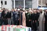 تشییع پیکر دو شهید مدافع وطن در خلخال با حضور پرشور مردم