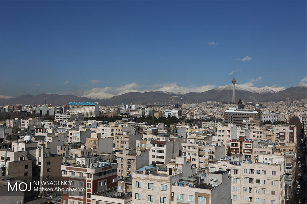 کیفیت هوای تهران در 12 فروردین 98 پاک است