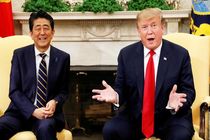ترامپ از احتمال توافق تجاری با ژاپن در ماه می خبر داد