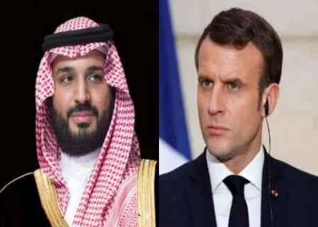 رایزنی تلفنی ولیعهد عربستان و رئیس جمهوری فرانسه