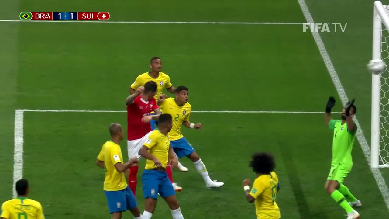 خلاصه بازی برزیل سوییس در جام جهانی 2018 روسیه