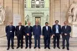 عباس صالحی با رئیس کتابخانه ملی اسپانیا گفت‌وگو کرد
