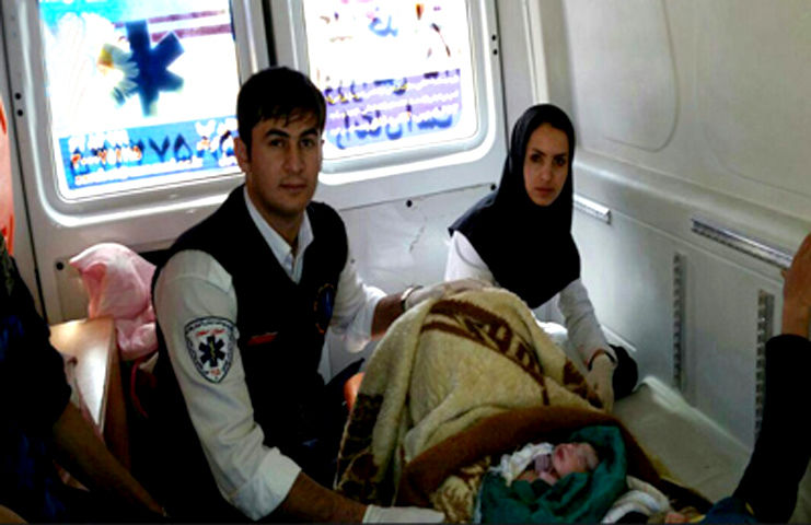 تولد ۱۰۰ نوزاد در آمبولانسهای اورژانس ۱۱۵ خراسان رضوی