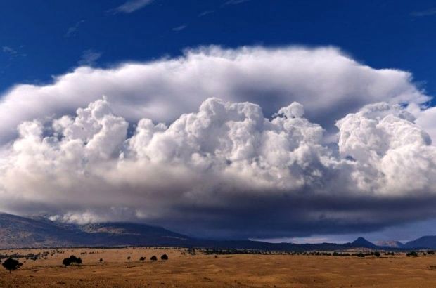 وقوع رگبار پراکنده باران و رشد ابر در ارتفاعات هرمزگان