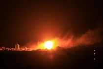 حمله شبانه جنگنده های رژیم صهیونیستی به نوار غزه