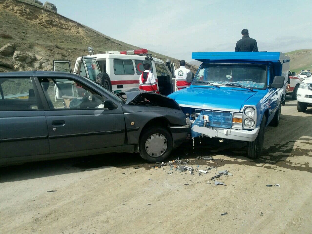 امدادرسانی به 102 حادثه دیده در طرح ملی نوروز در اردبیل
