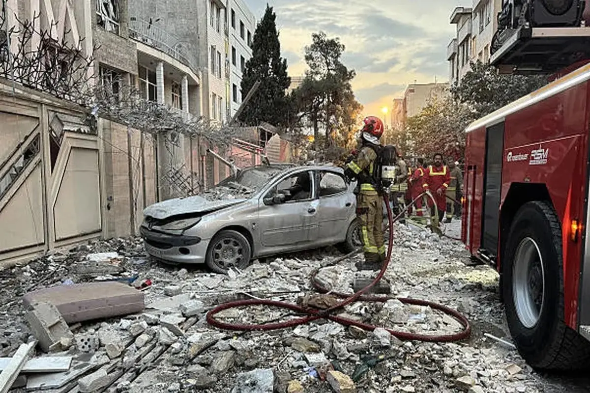 حملات هوایی اسرائیل به ایران 