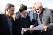 رئیس جمهور از عملیات اجرایی کمربندی دوم تهران بازدید کرد