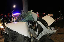 تصادف مرگبار در بزرگراه آزادگان/ راننده پژو جان خود را از دست داد