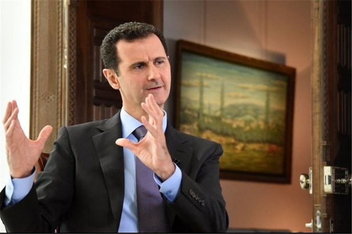 بشار اسد: وظیفه داریم از سوریه مقابل تروریست ها دفاع کنیم 