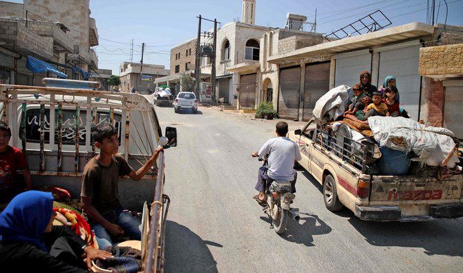 Hundreds of Syrian refugees come back home from Lebanon 