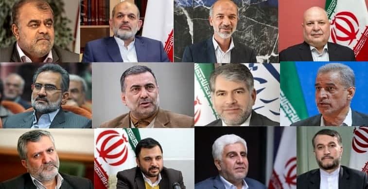 حضور پرشمار مدیران دوره احمدی نژاد در دولت رییسی