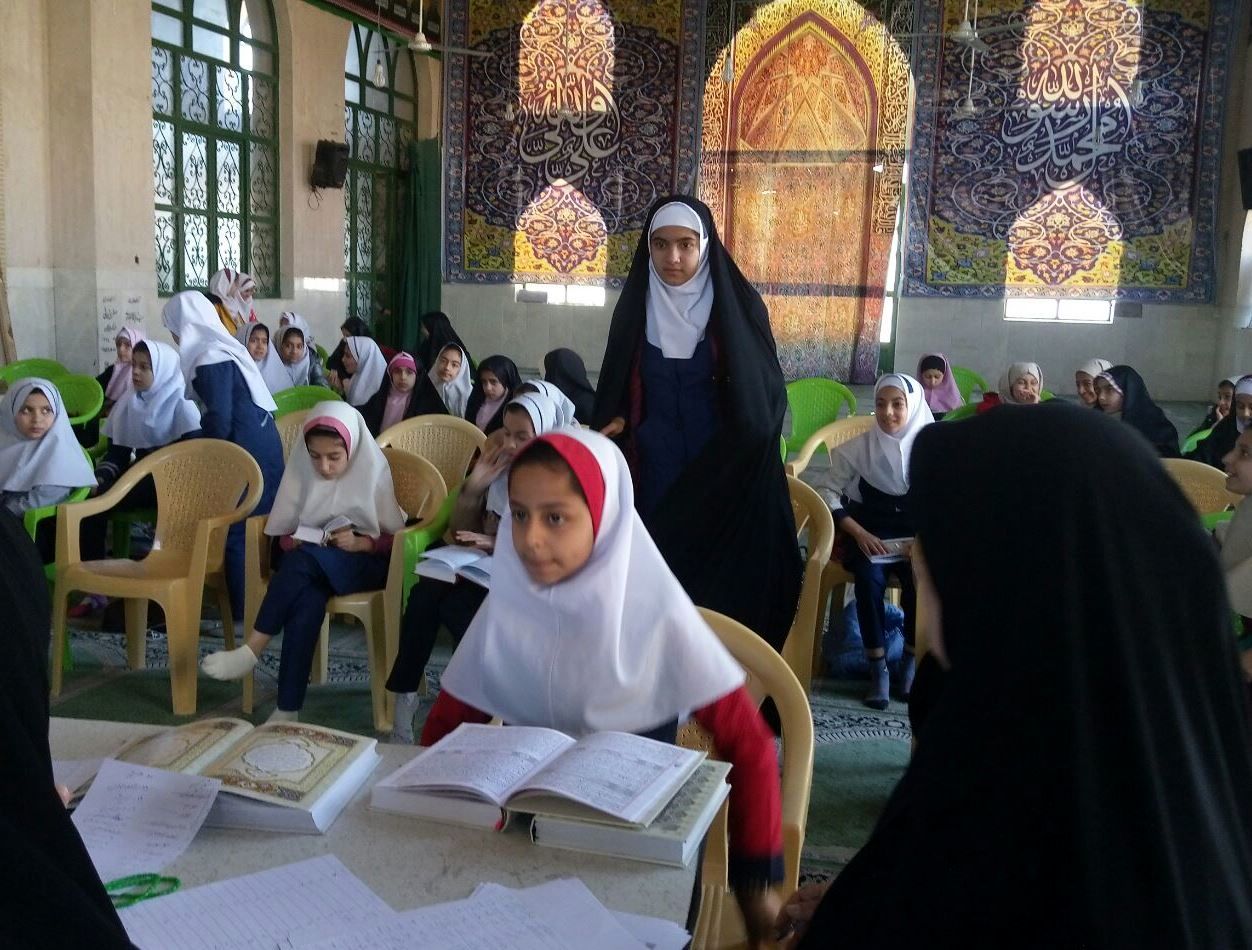 مسابقات قرآنی دانش آموزی در مبارکه برگزار شد