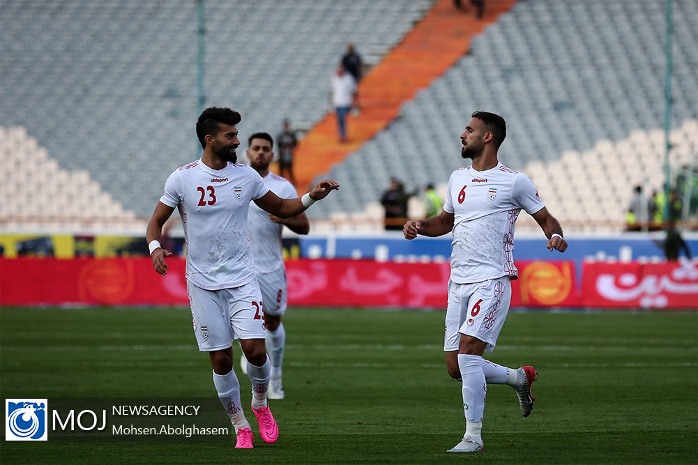 نتیجه بازی تیم ملی فوتبال ایران و بحرین در نیمه نخست