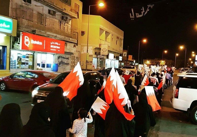 راهپیمایی مردم بحرین در حمایت از شیخ عیسی قاسم