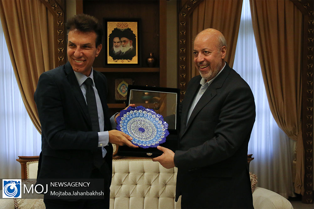 دیدار استاندار اصفهان با سفیر ایتالیا در ایران
