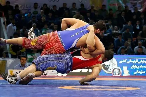 مصطفی نجفی بازوبند پهلوانی آسیا را از آن خود کرد