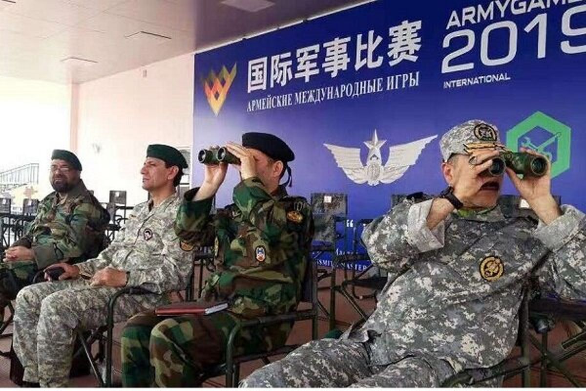 تیم ارتش جمهوری اسلامی ایران امروز وارد چین شد