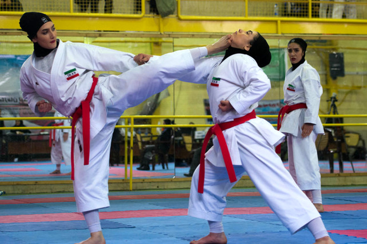نفرات دعوت شده به اردوی تیم ملی کاراته بانوان