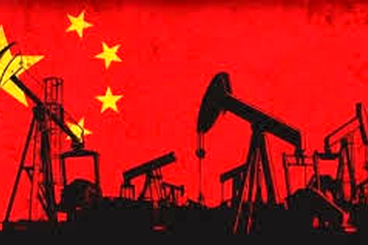 تولید نفت چین با وجود افزایش تولید گاز آن با افت رو به رو شده است