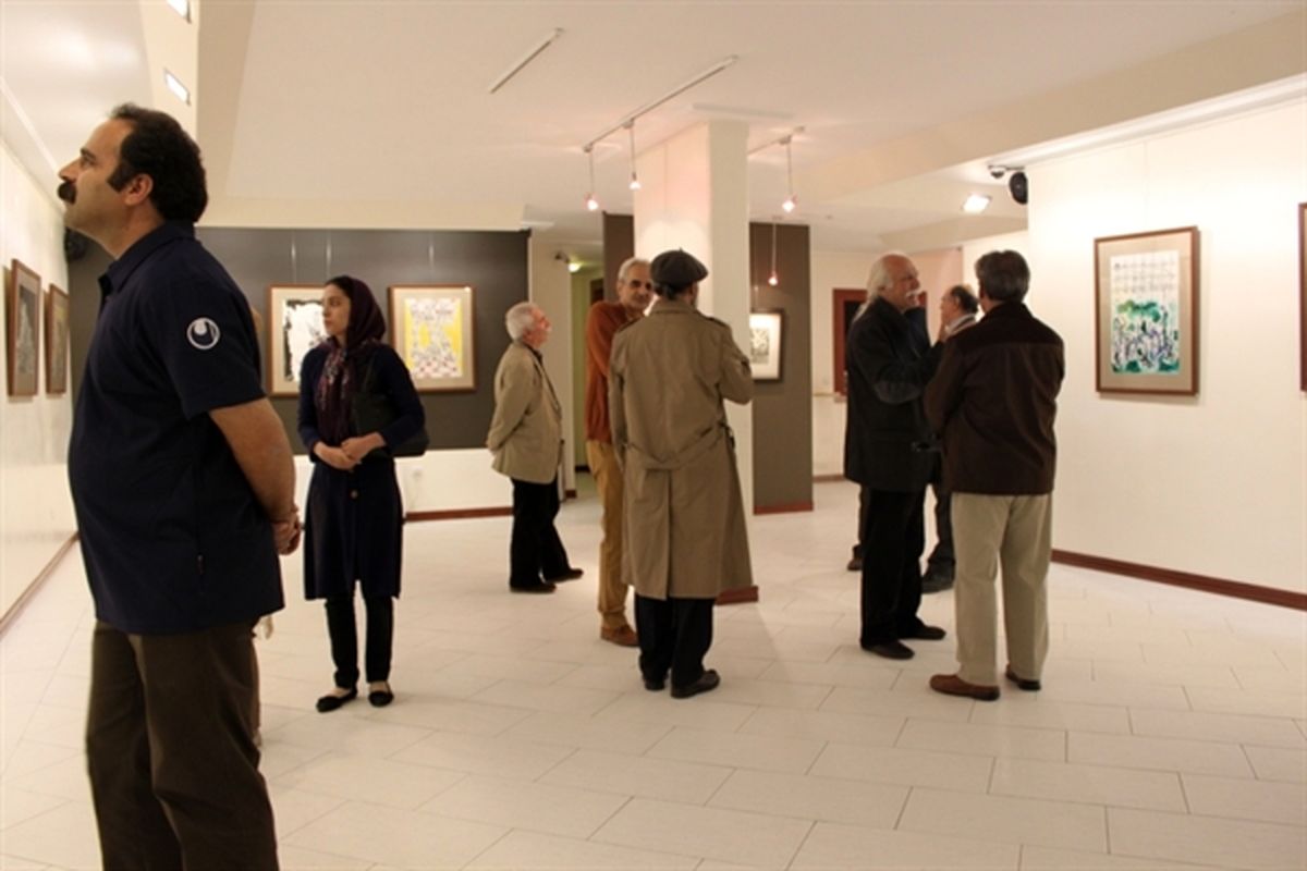 افتتاح نمایشگاه آثار نقاشی علی صادقی در گالری «ساربان»