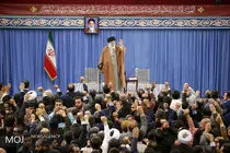 دیدار جمعی از مداحان اهل بیت (ع) با مقام معظم رهبری