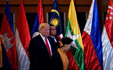 دونالد ترامپ و آنگ سان سوچی