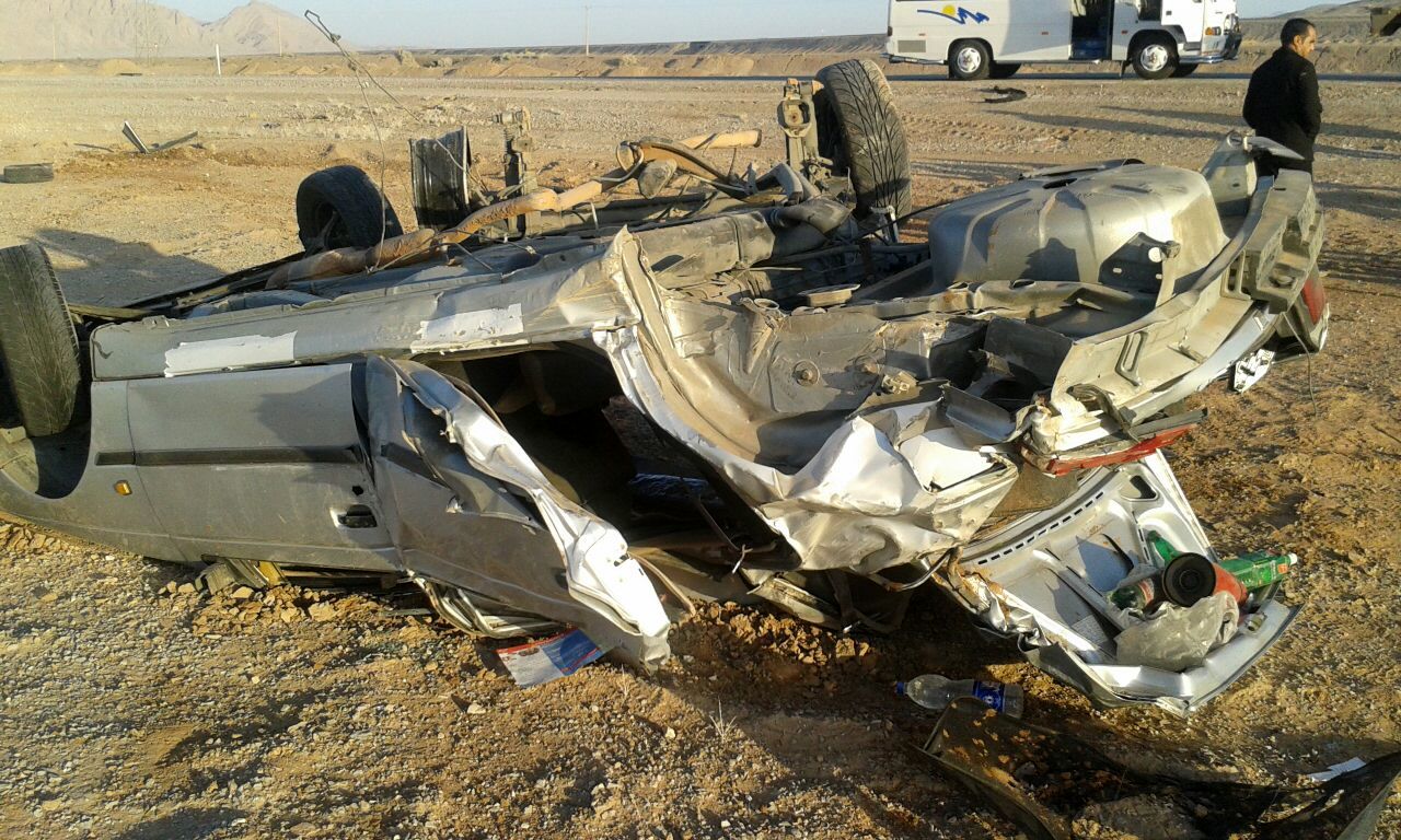 تصادف در دو محور خوزستان 4 کشته و مصدوم برجای گذاشت