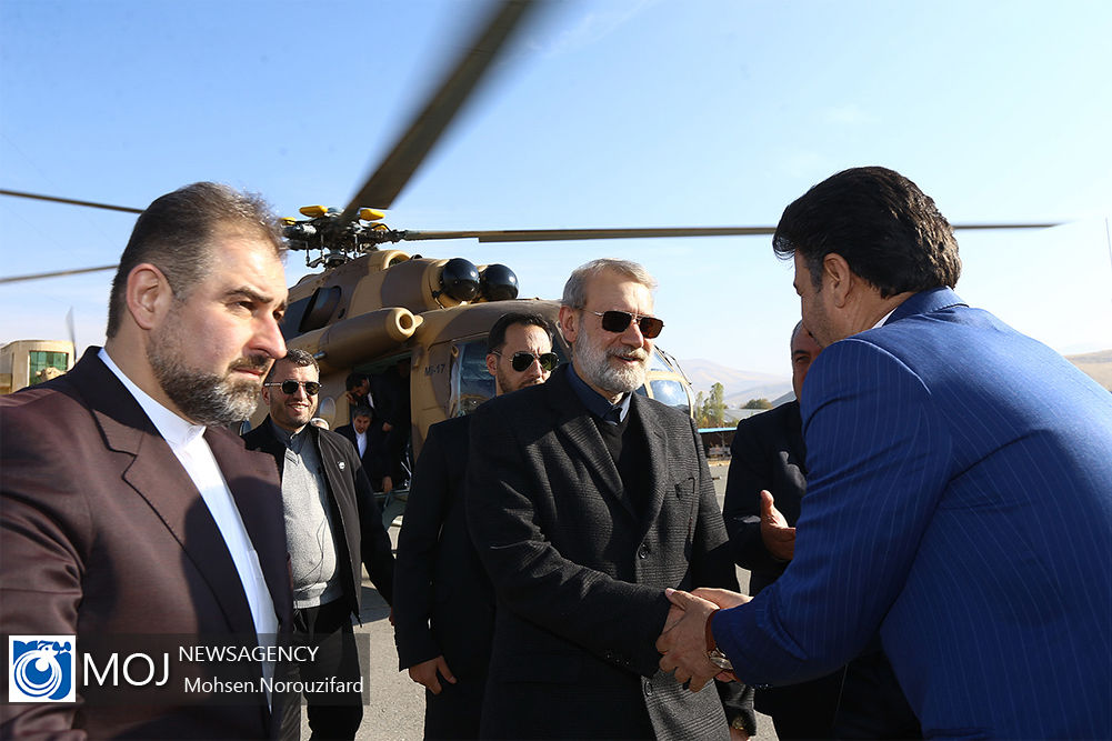 پایان سفر لاریجانی رییس مجلس به استان آذربایجان غربی