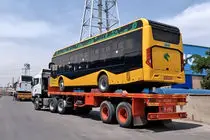 تحویل ۱۰ دستگاه اتوبوس برقی ایران‌خودرو دیزل به شرکت ملی مناطق نفت‌خیز جنوب
