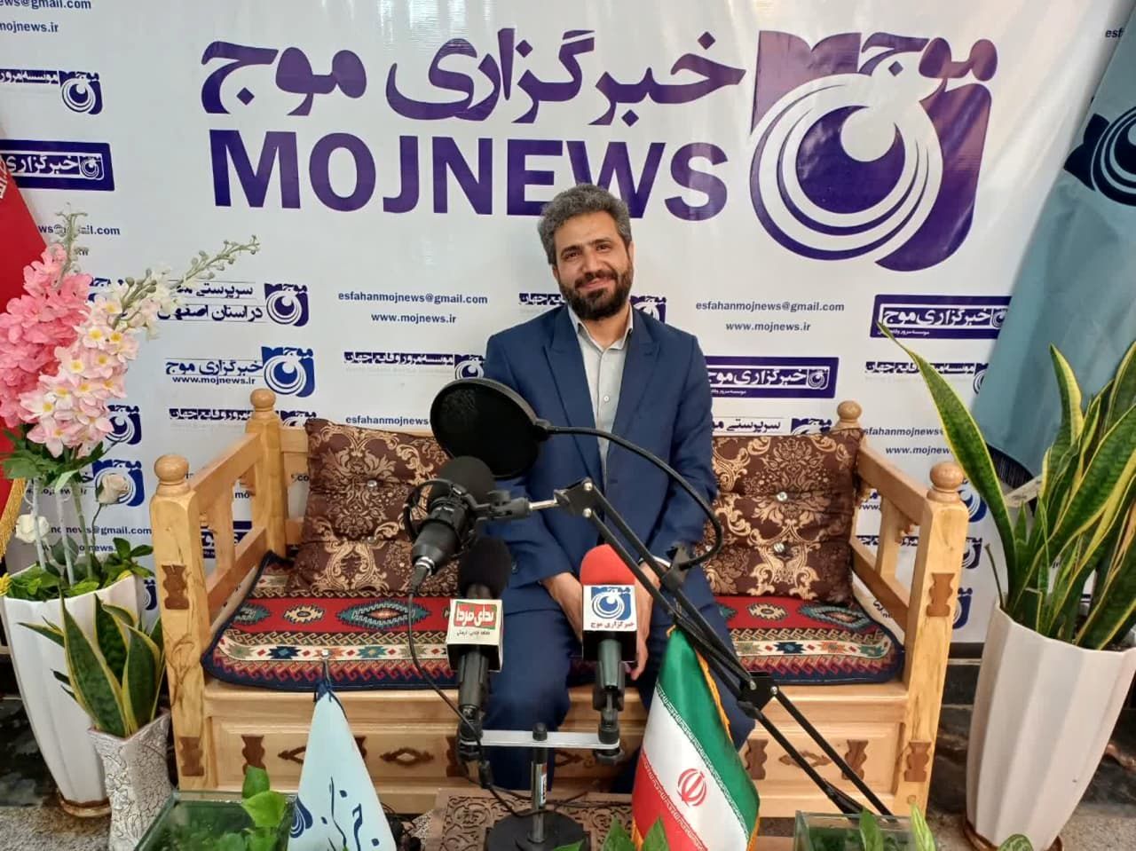بازدید مدیر روابط عمومی دانشگاه اصفهان از خبرگزاری موج