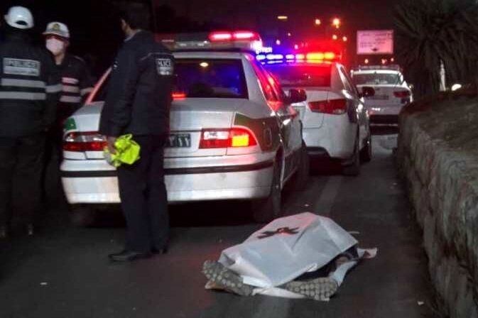 بی‌احتیاطی باعث فوت دو شهروند  در بزرگراه‌های تهران شد