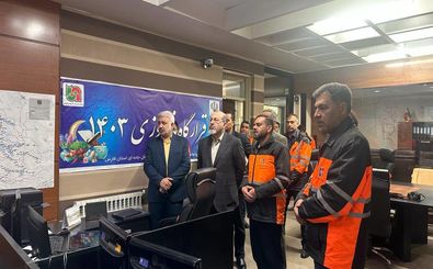 رئیس کل دیوان محاسبات از قرارگاه نوروزی پلیس فارس بازدید کرد