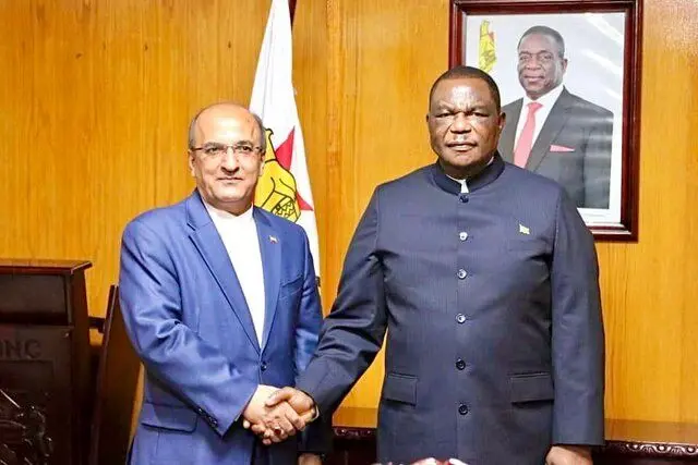 رئیس‌جمهور زیمبابوه به ایران سفر می‌کند