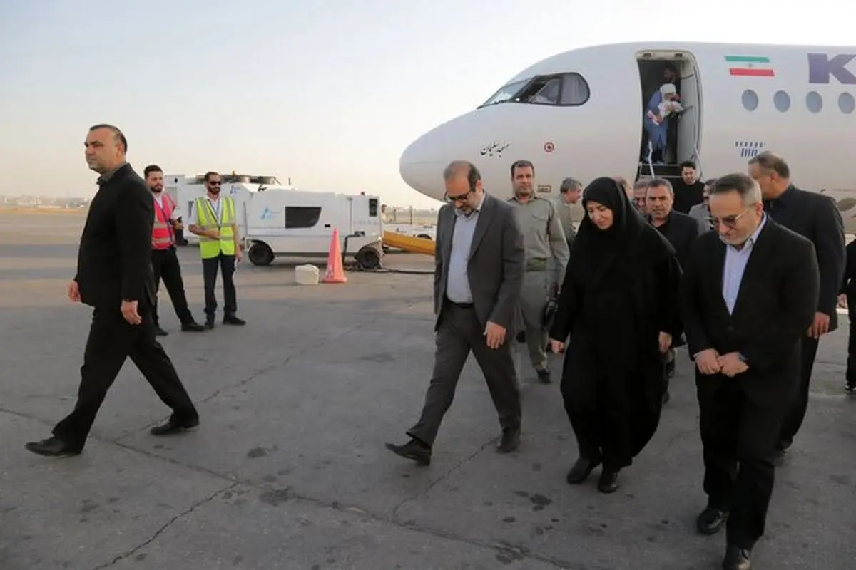 رئیس سازمان حفاظت محیط زیست برای شرکت در مراسم تشییع محیطبان خوزستانی وارد اهواز شد