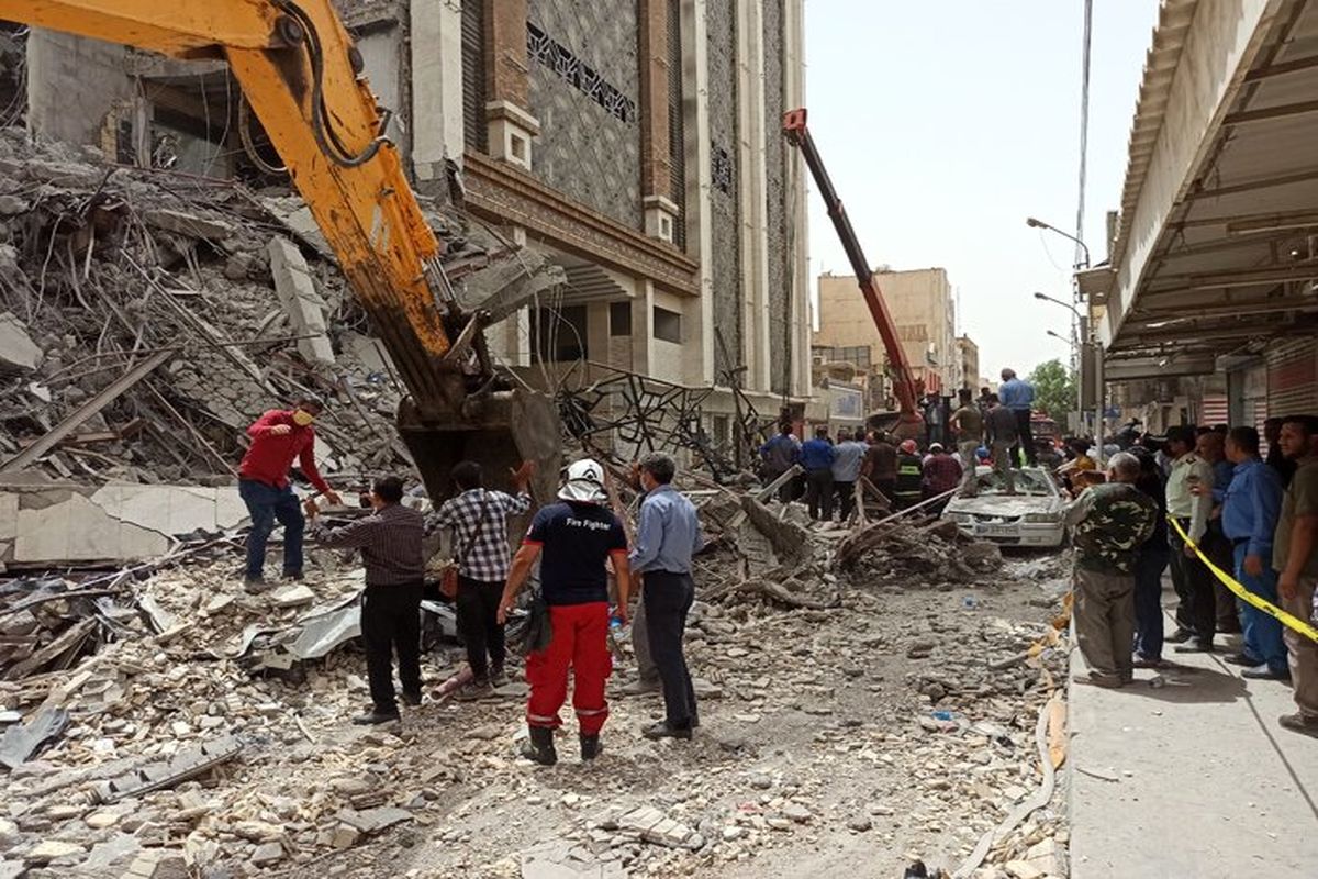 خوزستان پنج شنبه درعزای عزیزان حادثه متروپل آبادان سیاه پوش میشود