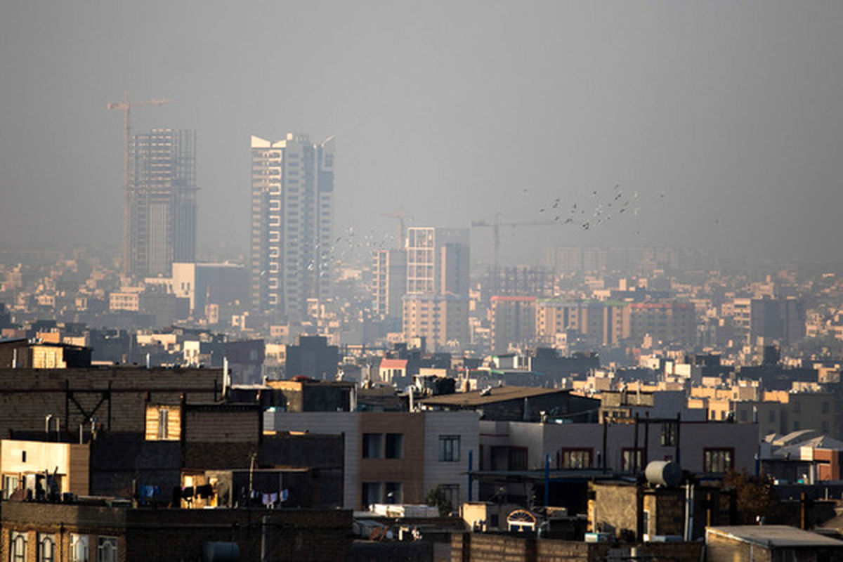 هوای تهران در آستانه ناسالم شدن است